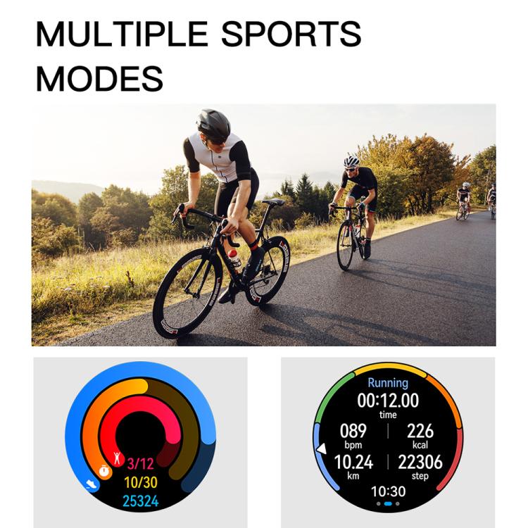 Montre connectée Bluetooth X7 avec écran IPS de 1,51 pouce et surveillance de la santé