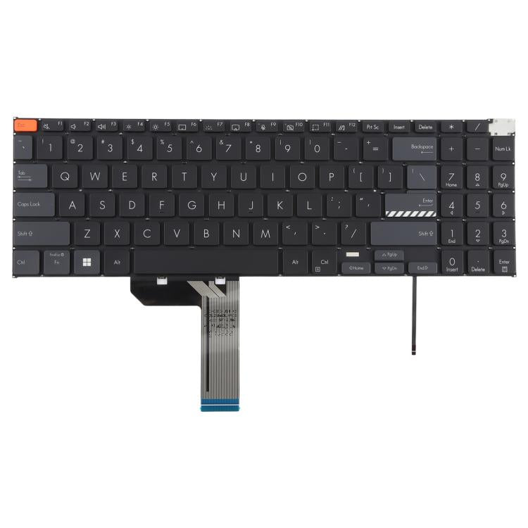 US Version Backlit Laptop Keyboard for Asus Vivobook Pro 15X OLED K6501 M6501