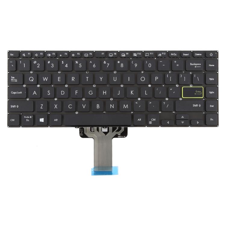 US Version Laptop Keyboard for Asus VivoBook S14 X421 X421DA X421UA X421EP X421EQ X421JQ X421FP X421FF X421FL