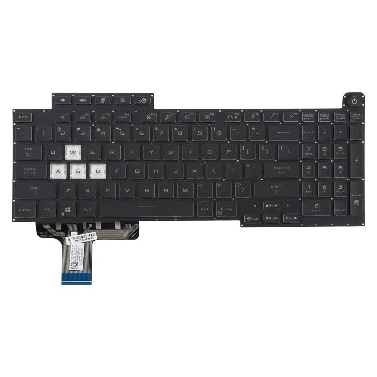 US Version 16 Pin Colorful Backlit Laptop Keyboard for Asus ROG Stirx G17 G713 G713Q G713QE G713QY G713QR G713RX G713RS G713RC G713IR G713IH