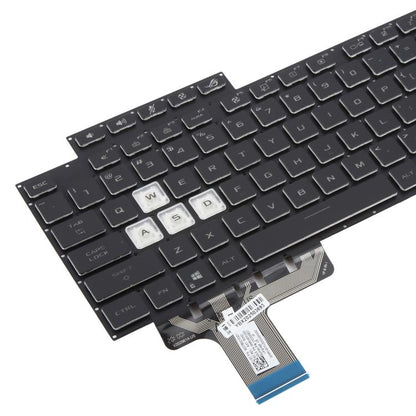US Version 16 Pin Colorful Backlit Laptop Keyboard for Asus ROG Stirx G17 G713 G713Q G713QE G713QY G713QR G713RX G713RS G713RC G713IR G713IH