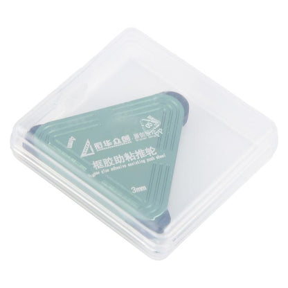 XHZC Middle Frame Waterproof Adhesive Assisting Push with 3 / 4 / 5mm Auxiliary Wheel
