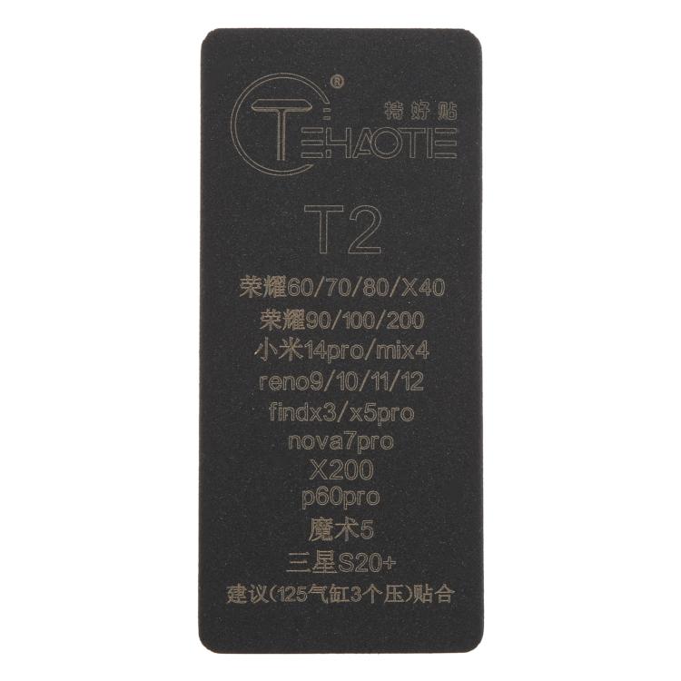 Tapis de collage d'écran LCD TEHAOTIE, T2