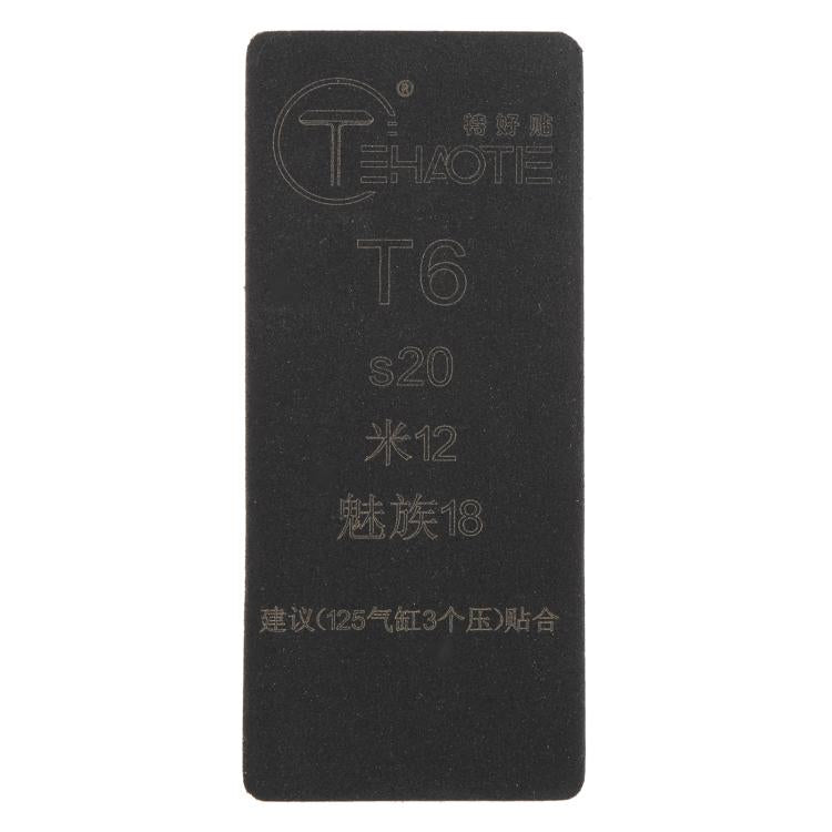 Tapis de collage d'écran LCD TEHAOTIE, T6