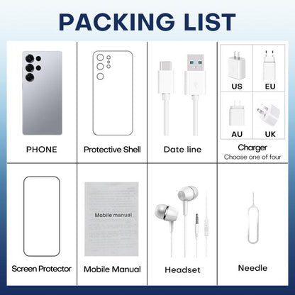 F10 / S25 Ultra, 2 Go + 16 Go, écran 6,75 pouces, Android 8.1, processeur octocœur MTK6753, réseau 3G, double SIM, EU Plug, US Plug, UK Plug, AU Plug