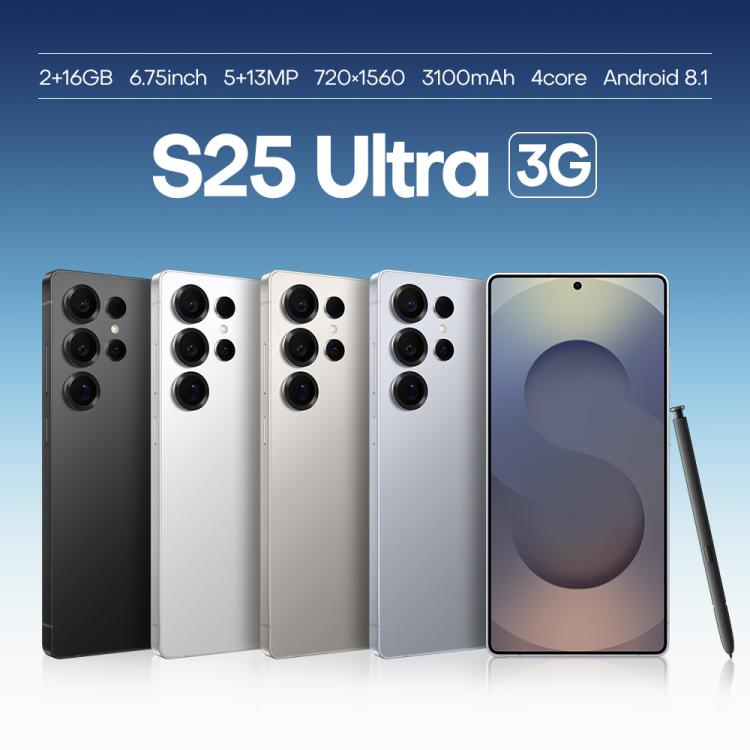 F10 / S25 Ultra, 2 Go + 16 Go, écran 6,75 pouces, Android 8.1, processeur octocœur MTK6753, réseau 3G, double SIM, EU Plug, US Plug, UK Plug, AU Plug