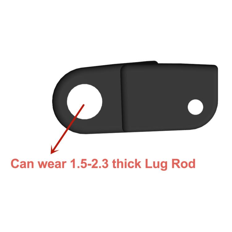 1 Pair 22mm Metal Watch Band Connector
