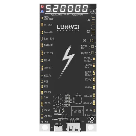 LUOWEI LW-B03 Battery Fast Charging Activation Board for iPhone/Android
