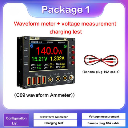 i2C C09 Charge Detection / Voltage Measurement Digital Waveform Ammeter
