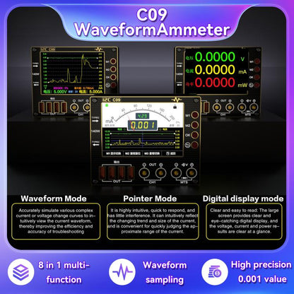 i2C C09 Charge Detection / Voltage Measurement Digital Waveform Ammeter