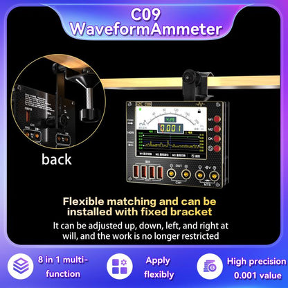 i2C C09 Charge Detection / Voltage Measurement Digital Waveform Ammeter