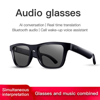 Lunettes audio intelligentes Bluetooth E10 Pro, Style : Traduction IA, AI Translation