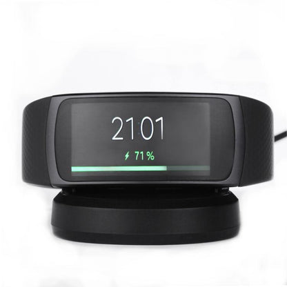 Base de chargement sans fil en TPE pour montre connectée xDfind avec interface USB, For Samsung Gear Fit2 / Fit2 Pro