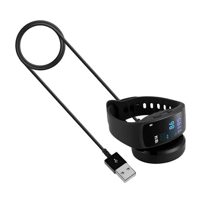 Base de chargement sans fil en TPE pour montre connectée xDfind avec interface USB, For Samsung Gear Fit2 / Fit2 Pro