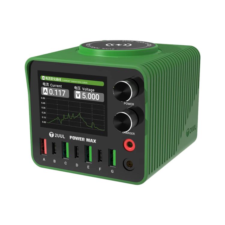 2UUL PC01 POWER MAX 200W Multi-Port Charger Adjustable Voltage Power Supply