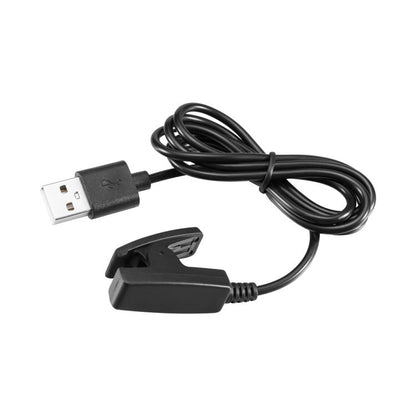 xDfind Chargeur à clip pour montre connectée avec port USB-A et transmission de données, longueur : 1 m, For Garmin Forerunner 645 / 35 / S20 / Lily 2