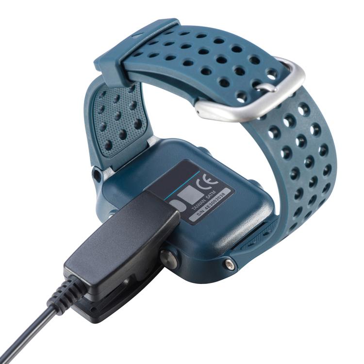 xDfind Chargeur à clip pour montre connectée avec port USB-A et transmission de données, longueur : 1 m, For Garmin Forerunner 645 / 35 / S20 / Lily 2