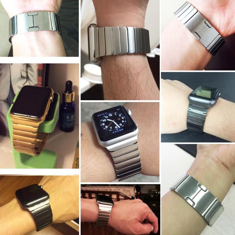 Bracelet de montre en acier inoxydable xDfind à une perle, For Apple Watch 46mm / 49mm / 45mm / 44mm, For Apple Watch 42mm / 41mm / 40mm / 38mm