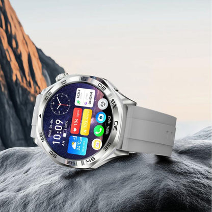 Montre connectée AK83 BT Call, avec suivi de la pression artérielle, de la fréquence cardiaque et de la santé sportive.