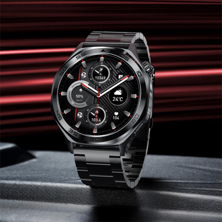 Montre connectée AK83 BT Call, avec suivi de la pression artérielle, de la fréquence cardiaque et de la santé sportive.