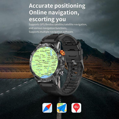 Montre connectée BH11 4G LTE Android 8.1, 2 Go + 16 Go, processeur quadricœur Unisoc 8541, compatible avec la fréquence cardiaque et l'oxygénation sanguine.