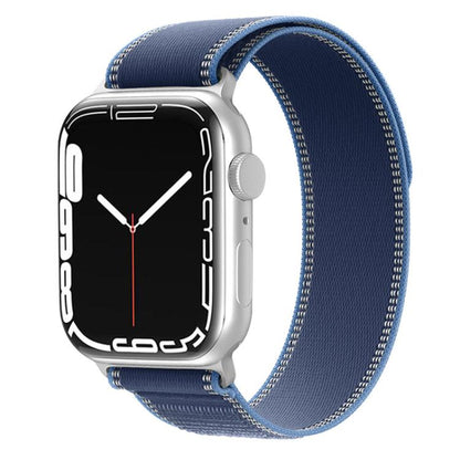 Bracelet de montre en nylon à double boucle xDfind, For Apple Watch 46mm / 49mm / 45mm / 44mm, For Apple Watch 42mm / 41mm / 40mm / 38mm