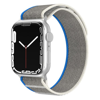 Bracelet de montre en nylon à double boucle xDfind, For Apple Watch 46mm / 49mm / 45mm / 44mm, For Apple Watch 42mm / 41mm / 40mm / 38mm