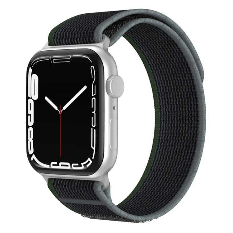 Bracelet de montre en nylon à double boucle xDfind, For Apple Watch 46mm / 49mm / 45mm / 44mm, For Apple Watch 42mm / 41mm / 40mm / 38mm