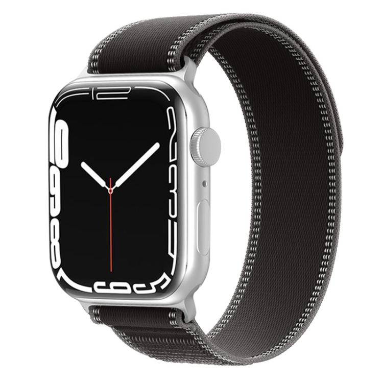 Bracelet de montre en nylon à double boucle xDfind, For Apple Watch 46mm / 49mm / 45mm / 44mm, For Apple Watch 42mm / 41mm / 40mm / 38mm
