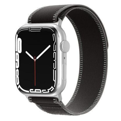 Bracelet de montre en nylon à double boucle xDfind, For Apple Watch 46mm / 49mm / 45mm / 44mm, For Apple Watch 42mm / 41mm / 40mm / 38mm