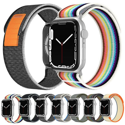 Bracelet de montre en nylon à double boucle xDfind, For Apple Watch 46mm / 49mm / 45mm / 44mm, For Apple Watch 42mm / 41mm / 40mm / 38mm