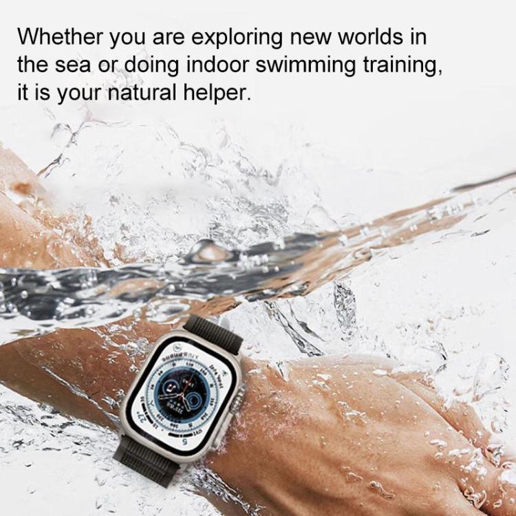 Bracelet de montre en nylon à double boucle xDfind, For Apple Watch 46mm / 49mm / 45mm / 44mm, For Apple Watch 42mm / 41mm / 40mm / 38mm