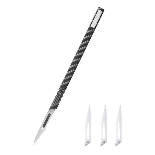QianLi TX01 Carbon Fibre Non-Magnetic Anti-Static Universal Knife Handle