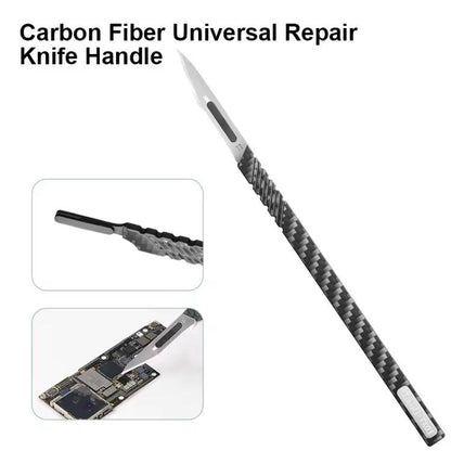 QianLi TX01 Carbon Fibre Non-Magnetic Anti-Static Universal Knife Handle