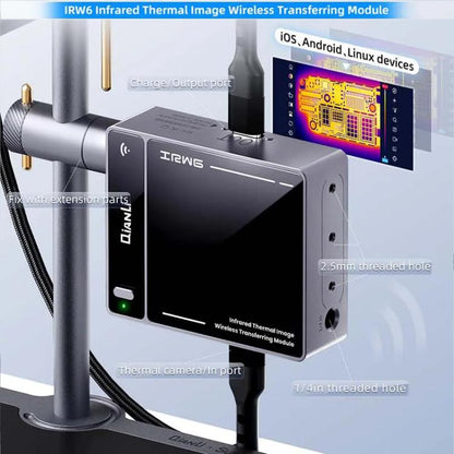 Module de transfert sans fil d'images thermiques infrarouges QianLi IRW6 compatible avec la série Super Cam, QianLi IRW6