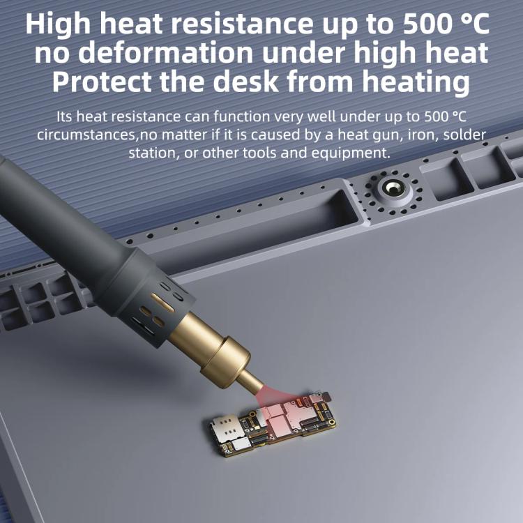 Mega-Idea B656 Desktop Insulation Heat-Resistant Silicone Pad