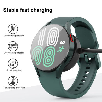 Câble de charge magnétique en alliage d'aluminium xDfind pour Samsung Galaxy Watch Ultra / 7 / 6 / 5 Pro / 4 / 3, USB-A, USB-C