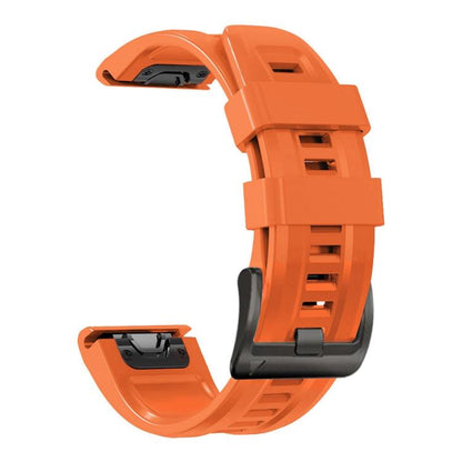 Bracelet de montre sport en silicone couleur unie xDfind, For Gamin 26mm, For Gamin 22mm