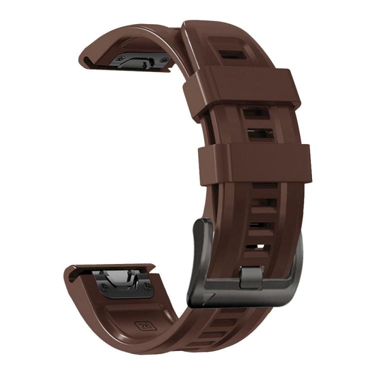 Bracelet de montre sport en silicone couleur unie xDfind, For Gamin 26mm, For Gamin 22mm
