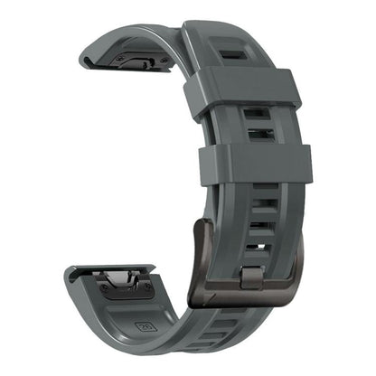 Bracelet de montre sport en silicone couleur unie xDfind, For Gamin 26mm, For Gamin 22mm
