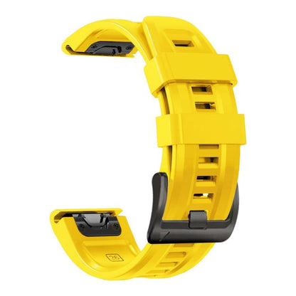 Bracelet de montre sport en silicone couleur unie xDfind, For Gamin 26mm, For Gamin 22mm