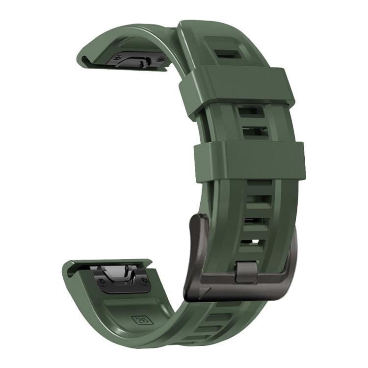 Bracelet de montre sport en silicone couleur unie xDfind, For Gamin 26mm, For Gamin 22mm