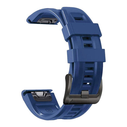 Bracelet de montre sport en silicone couleur unie xDfind, For Gamin 26mm, For Gamin 22mm