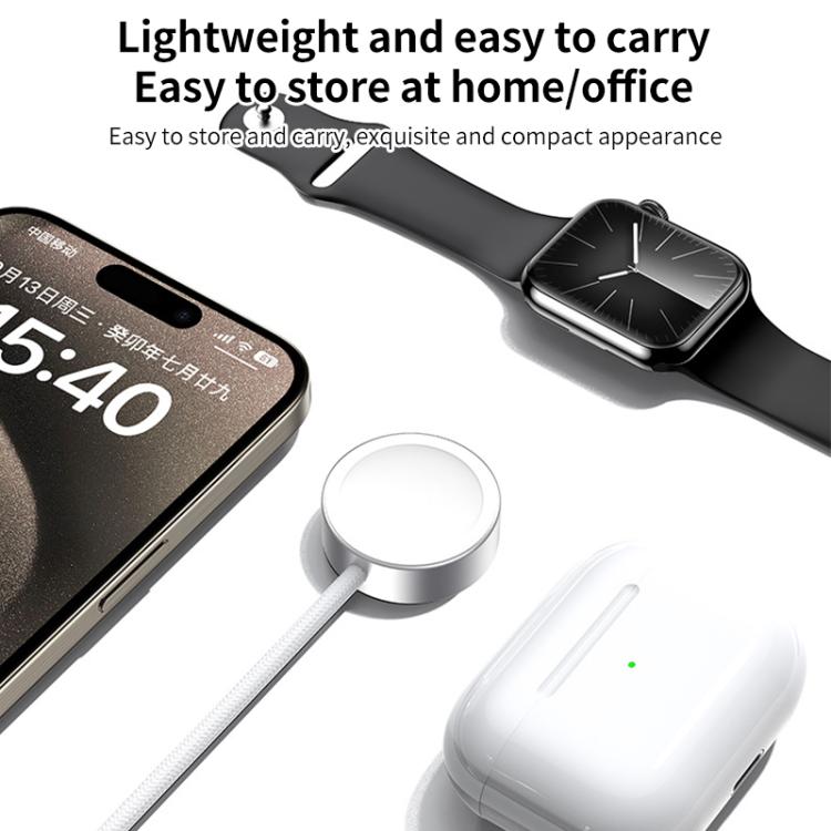 Chargeur magnétique sans fil pour Apple Watch xDfind, Type-C, USB-A
