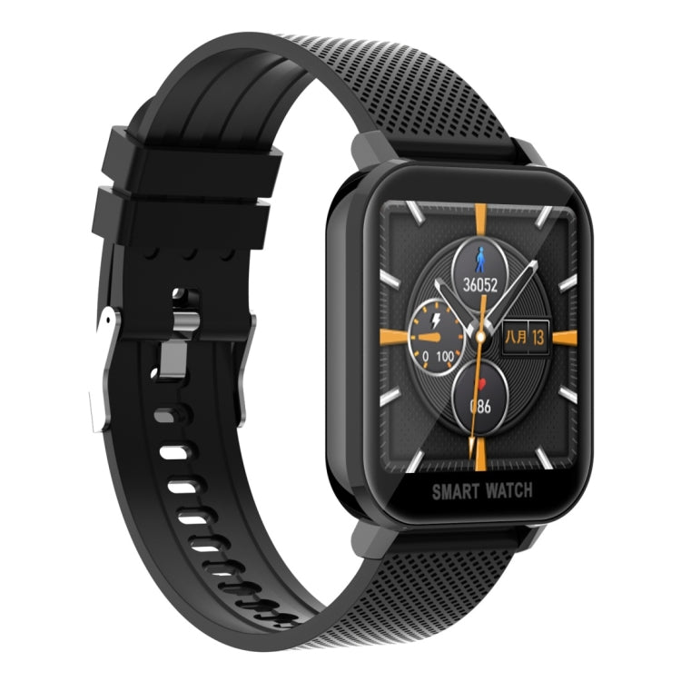 Écran TFT de 1,54 pouces IP67 Étanche Montre Intelligente de Bande de Silicone de Sport d'Affaires, Moniteur de Sommeil de Soutien / Moniteur de Fréquence Cardiaque / Surveillance de la Pression Artérielle, Silicone Strip