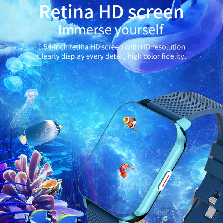 Écran TFT de 1,54 pouces IP67 Étanche Montre Intelligente de Bande de Silicone de Sport d'Affaires, Moniteur de Sommeil de Soutien / Moniteur de Fréquence Cardiaque / Surveillance de la Pression Artérielle, Silicone Strip