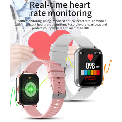 Écran TFT de 1,54 pouces IP67 Étanche Montre Intelligente de Bande de Silicone de Sport d'Affaires, Moniteur de Sommeil de Soutien / Moniteur de Fréquence Cardiaque / Surveillance de la Pression Artérielle, Silicone Strip