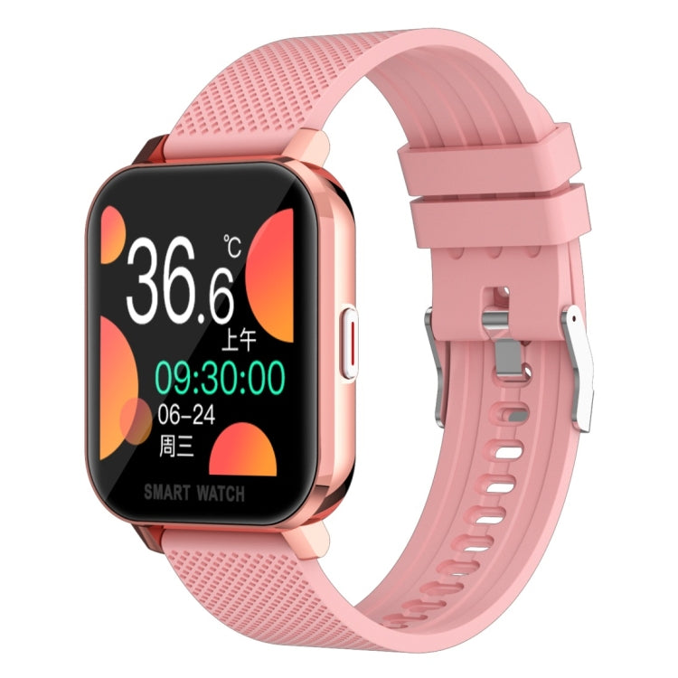 Écran TFT de 1,54 pouces IP67 Étanche Montre Intelligente de Bande de Silicone de Sport d'Affaires, Moniteur de Sommeil de Soutien / Moniteur de Fréquence Cardiaque / Surveillance de la Pression Artérielle, Silicone Strip