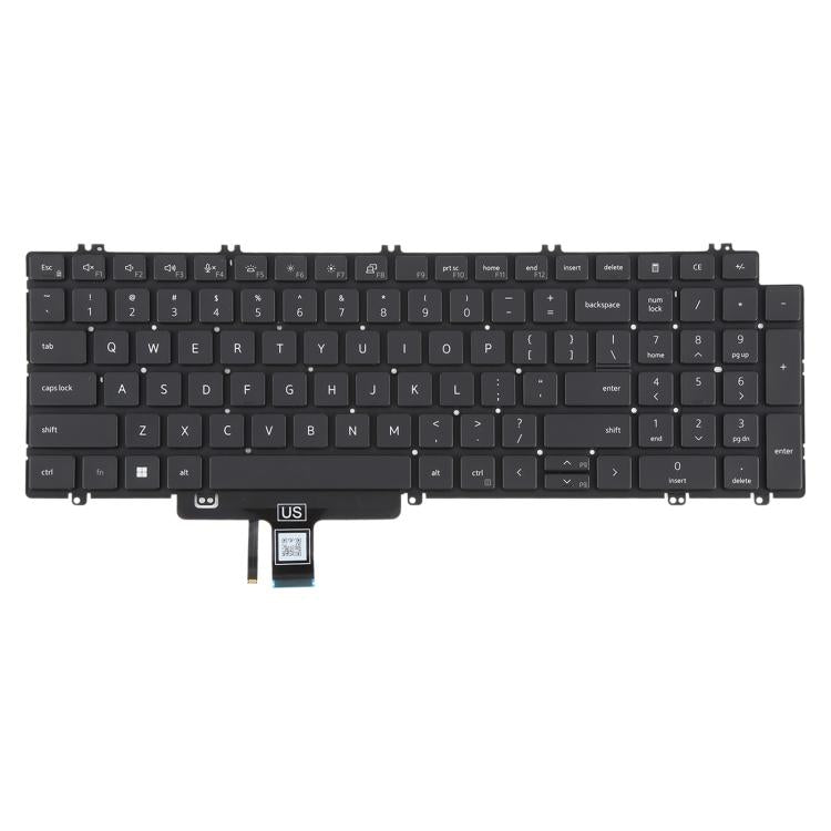 US Version Backlit Laptop Keyboard for Dell Latitude 3540 5520 5521 5530 5531 5540