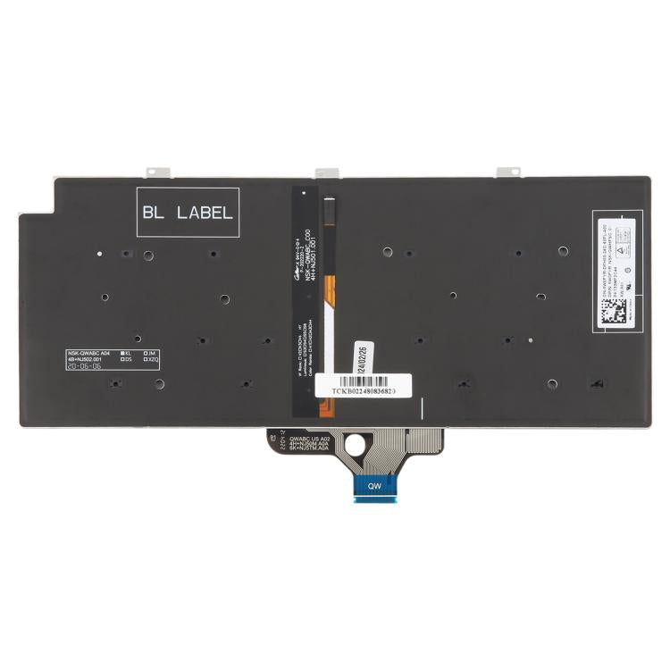 US Version Backlit Laptop Keyboard for Dell Latitude 5320 7320